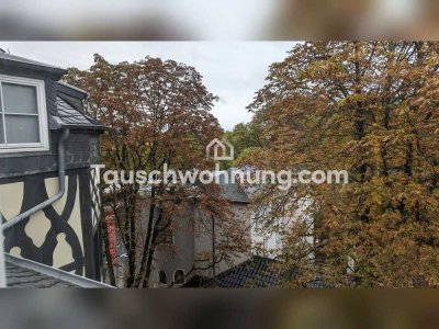Tauschwohnung: Gemütliche Maisonette-Wohnung mit Rheinblick in Marienburg