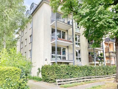 Mit Terrasse: 1-Zimmerwohnung in Niederschönhausen