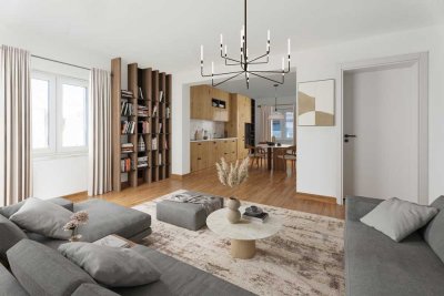 Helle 2-Zimmer-Wohnung: Modern, revitalisiert und stilvoll im Herzen von Vilsbiburg