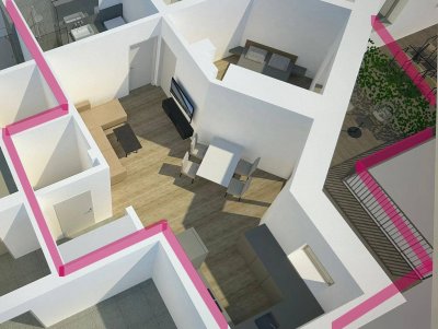 Kuchl - Zentral und dennoch ruhig – 48,5 m² Neubauwohnung mit 14 m² Terrasse