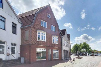 Anlageobjekt: Wohn-/und Geschäftshaus und genehmigtes Neubauprojekt im Zentrum von Heide