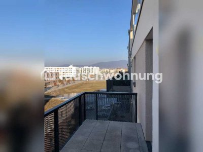 Tauschwohnung: Heidelberg, Bahnstadt: 2-Zimmer-Wohnung, 60 m². sehr sonnig.