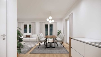 **RESERVIERT** KFW EH40 Neubau-Doppelhaushälfte 3
