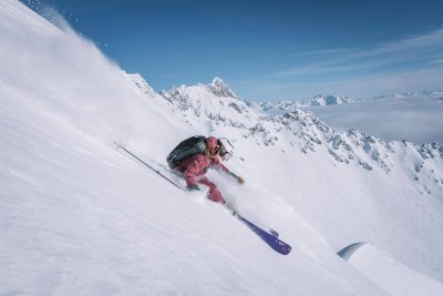 St. Anton: Direkt an der Skipiste