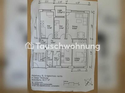 Tauschwohnung: Alsterdorf Nähe Flughafen