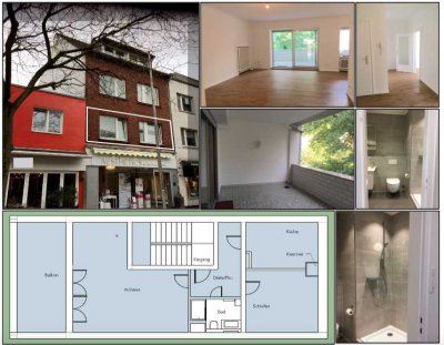 Attraktive 2-Zimmer-Wohnung mit Balkon im Dellviertel in Duisburg