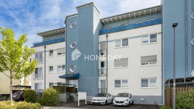 Gepflegte 2,5-Zimmer-Etagenwohnung mit Balkon in ruhiger Lage von Aschaffenburg-Nilkheim