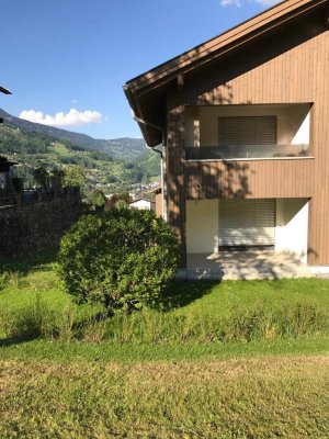 Schöne Wohnung mit Terrasse und Garten in neuwertiger Wohnanlage in Tschagguns!