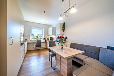 Modernisierte 3-ZKB-Wohnung mit Balkon und Garage im 1.OG in zentraler Lage von Brühl