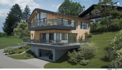 Atterseeblick Neubauvilla in Steinbach