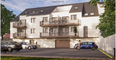 Neubau! ERSTBEZUG! Fantastische 2-Zimmer-Wohnung mit Freifläche und Kfz-Stellplatz