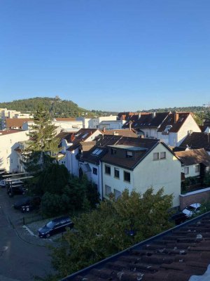 Modernes Wohnen über Durlach – 3,5 Zi., 82 m² · Aufzug · Parkett · Fußbodenheizung/Bad · Tiefgarage