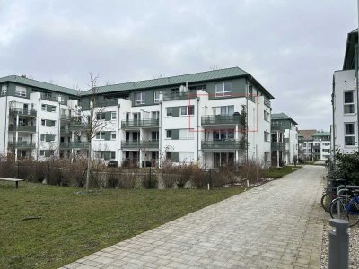 Helle 2-Zimmer-Wohnung mit Balkon im 2. OG in Regensburg-Galgenberg