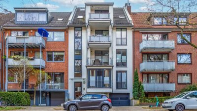 Galeriewohnung mit zwei Balkonen und Tiefgarage