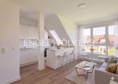 Architektonisches Highlight: Loft-Feeling auf zwei Etagen mit Weitblick