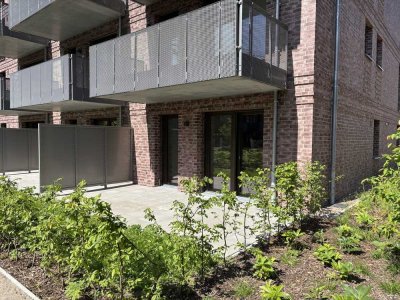 Erstbezug Kaffeequartier: Top moderne Maisonette Wohnung mit Terrasse, Balkon, TG-Stellplatz, Keller