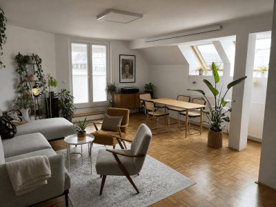 Möblierte Maisonette mit Terrasse - Friedensbrücke, befristet // Furnished maisonette with terrace - Friedensbrücke, temporary