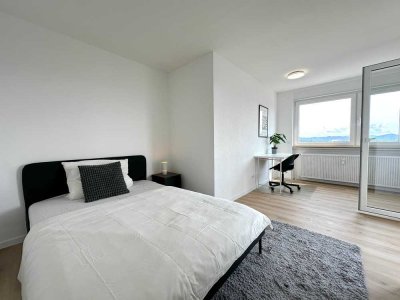 � 4er-Penthouse-WG | 11. OG Traumblick � | Erstbezug & Voll möbliert | Mannheim