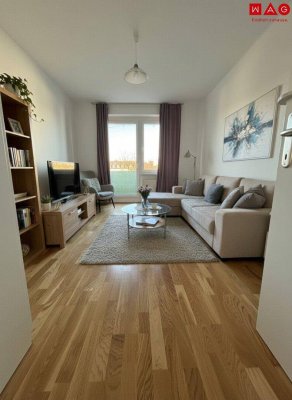 60 m² Wohnung mit Balkon und separater Küche in ruhiger Lage von Wels - geeignet für Paare und Singles! Verfügbar ab dem 01.01.2026!