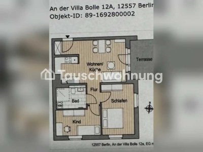 Tauschwohnung: 3-Zimmer-Neubau Wohnung in Berlin,Treptow-Köpenick, tauschen