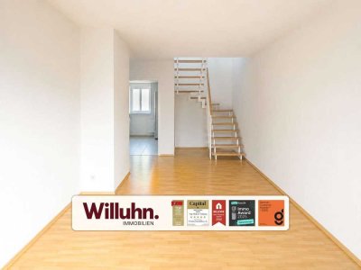 Lichtdurchflutetes Wohnglück in der Südvorstadt - 3,5 Zimmer Maisonette Wohnung
