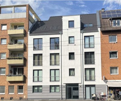 Moderne 1 Zimmer-Wohnung mit Balkon und Küche (Neubau 2024)