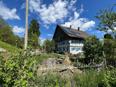 Wunderschöne Bauernhaushälfte mit über 8.000 qm Grundstück
