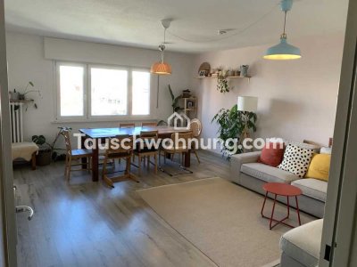 Tauschwohnung: Zentrale 3-Zimmer-Wohnung im Tausch gegen mehr Platz :-)