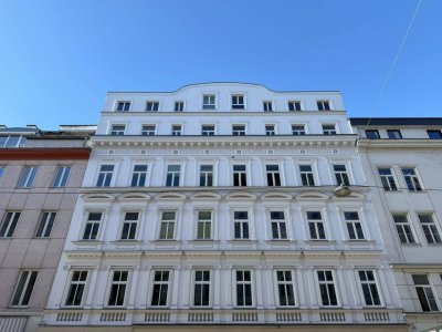 Urbanes Wohnen nahe Naschmarkt – Herrlich sanierte 1-Zimmer-Altbauwohnung!