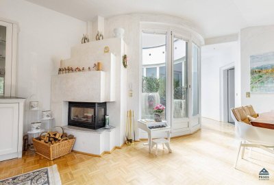 Zeitlos strahlend: Design-Wohnung mit Atrium
