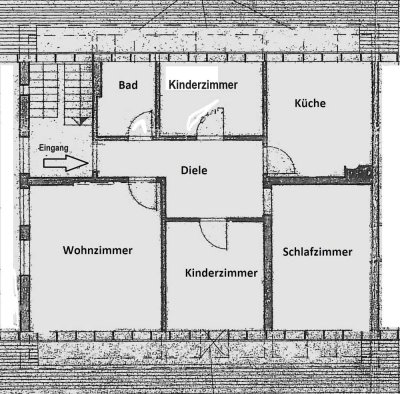 Gepflegte 4-Zimmer-Wohnung in einem Ortsteil von Hellenthal zu vermieten!