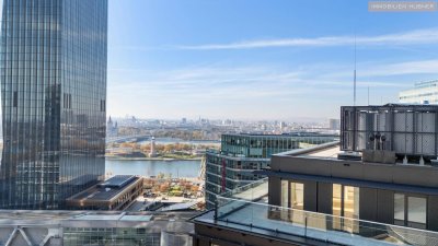 Sonnenstunden mit Stil! Ob am Wasser oder in den Wolken der DC-Flats im 22. Bezirk
