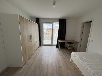 32m² - Vollmöbliertes Apartment in Uninähe mit Dachterrasse