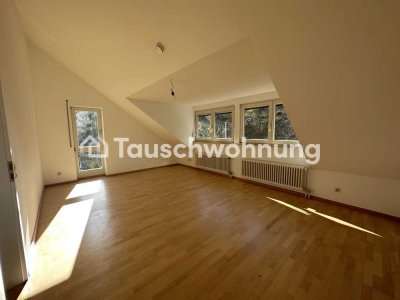 Tauschwohnung: Schöne 4-Zimmer Maisonette Wohnung mit Balkon+Garten