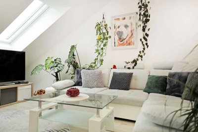Helle 3-Zimmer-Dachgeschosswohnung - bezugsfrei