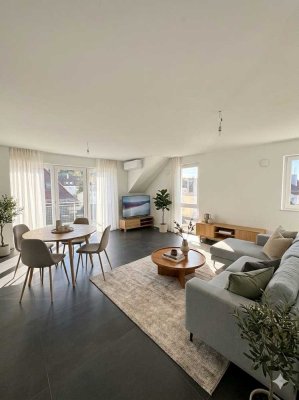 Modernes Wohnglück in Zuffenhausen: KfW-55 Neubau-Standard mit Klimaanlage & Weitblick!