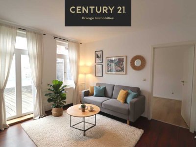 Ruhig gelegene Wohnung mitten in der Altstadt ,  Einbauküche, Balkon