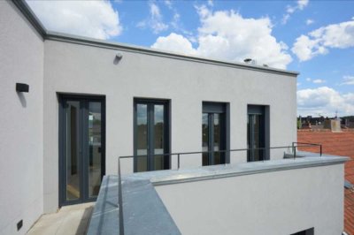PENTHOUSE IM GRÜNEN - WOHNEN UMGEBUNG SCHLOSSPARK PANKOW - NIEDRIGENERIEHAUS