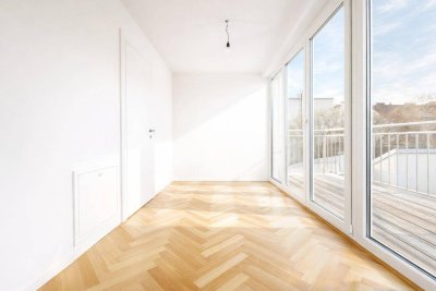 Exklusive Penthousewohnung im Dachgeschoss eines historischen Altbaus!