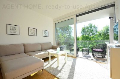 MÖBLIERT - MODERN STYLE - Wohnung mit Balkon