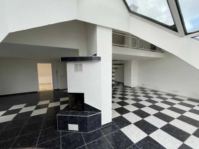 Stilvolle 3-Raum-Maisonette-Wohnung mit Dachterrasse und Balkon in Mainz-Weisenau