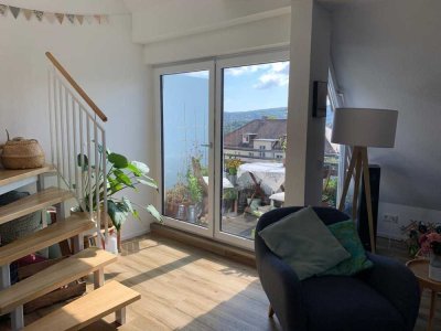 2,5-Raum-Maisonette-Wohnung mit Blick