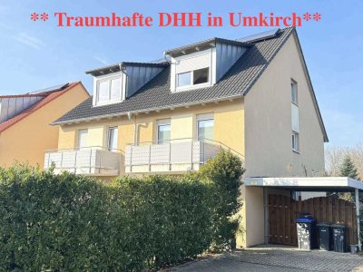 **Top Gelegenheit! Schöne Doppelhaushälfte mit Garten und Carport in Umkirch**