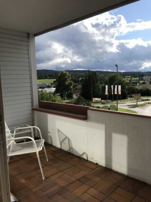 Modern möblierte 1 Zimmer Wohnung mit Balkon und neuer Küche