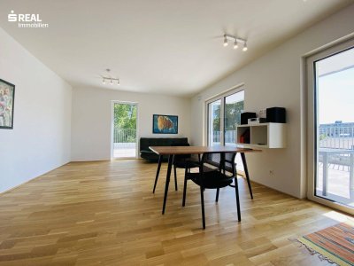 Neuwertige 2-Zimmer-Wohnung mit Terrasse in Schallmoos