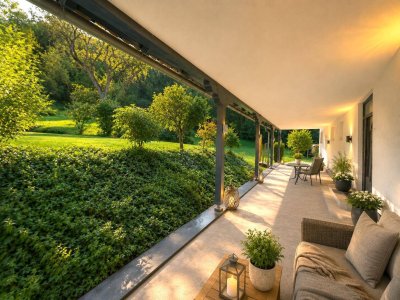 Elegantes Anwesen mit außergewöhnlichem Gartenflair