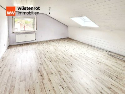 Spessartblick unbezahlbar: diese Wohnung nicht! Dachgeschoss, 3-ZKB, ca. 72 m² WFL, EBK und Laminat!