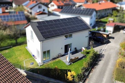 Hochmodernes Einfamilienhaus mit PV-, Be-und Entlüftungsanlage