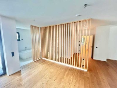 Erdgeschoss-Wohnung, Garten, hochwertige Ausstattung, Tiefgaragenplatz