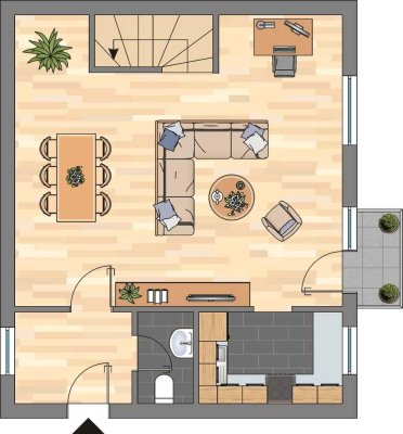 Mit neuem Laminatboden! 2-Zimmer-Wohnung in Münster mit Balkon